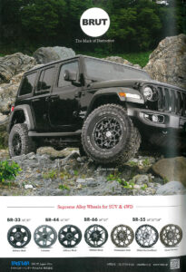 Jeep CUSTOM BOOK Vol.9　BRUT広告